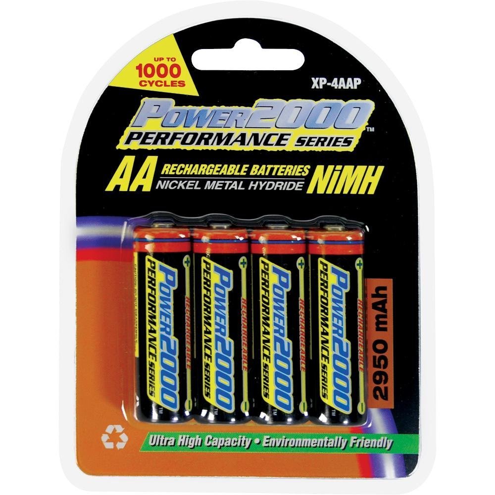 Power 2000 rechargeable batteries